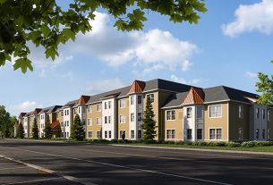 250 South Middletown Road Rendering