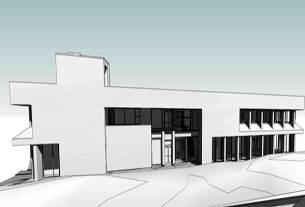 Viznitz Day School Rendering