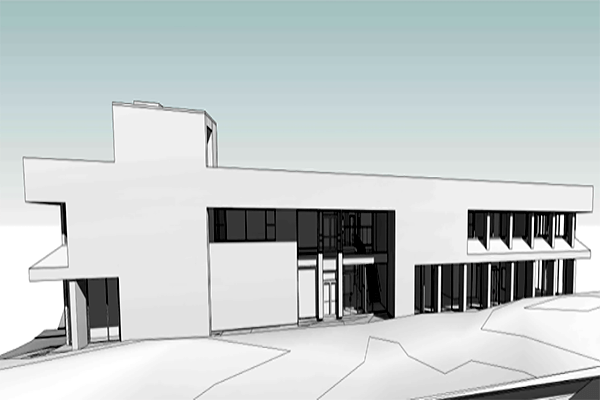 Viznitz Day School Rendering