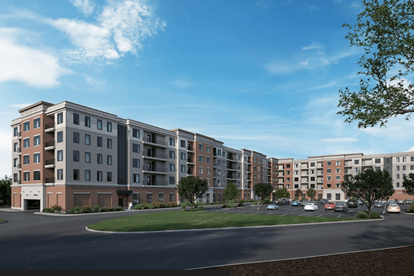 Rendering of Proposed Housing At Nanuet Town Centre
