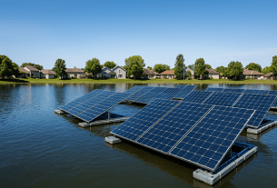 Floating Solar Array