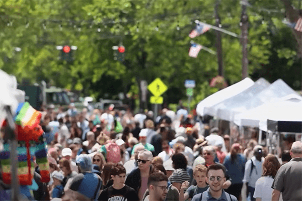 Rock Solid Street Fair Scene
