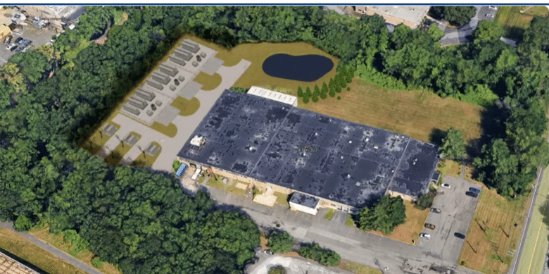 Battery Energy Storage System Rendering